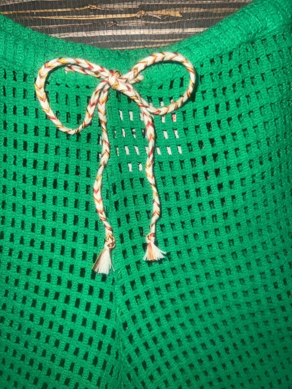 🆕 Urban Outfitters BDG Baja
Crochet Shorts Green Small CoverUp - Picture 5 of 14